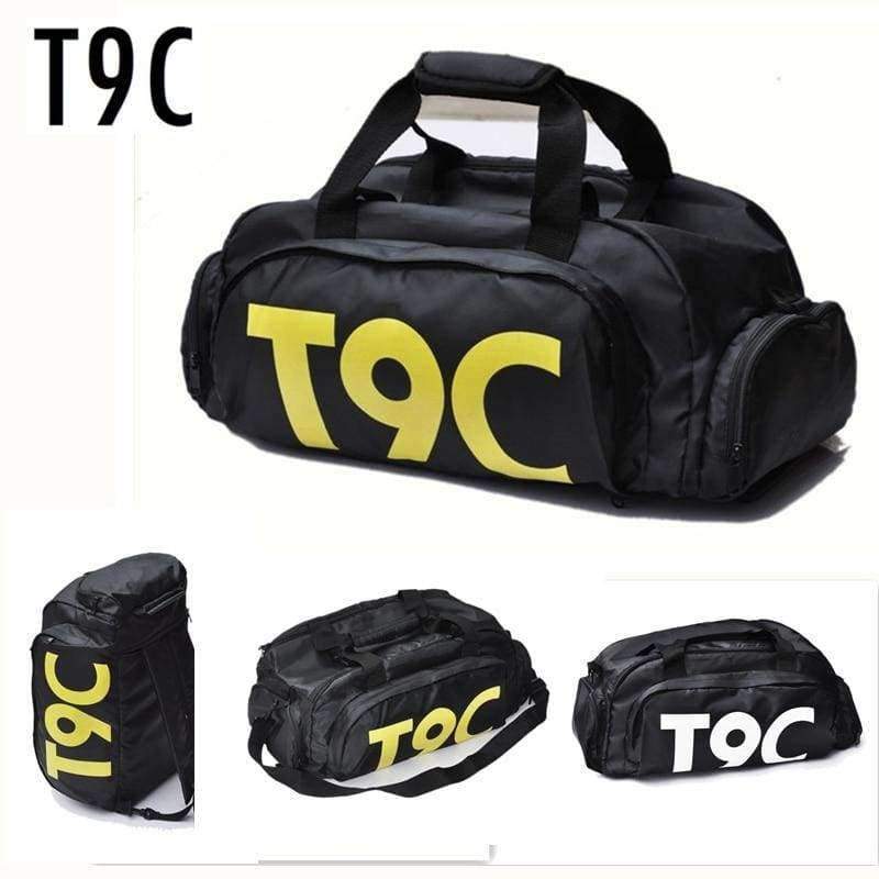 Planet Gates yellow Novelty For men sports bag For women Fitness Waterproof open separate space for shoes bag backpack hide backpack sac de