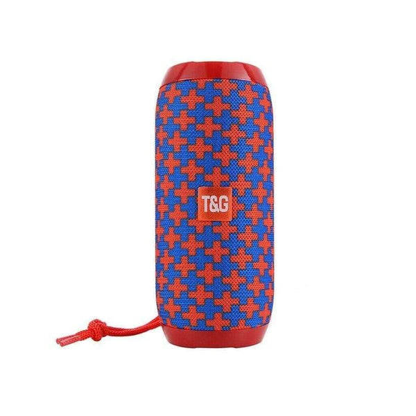 Waterproof Subwoofer Portable Bluetooth Speaker 8D Surround Loudspeake TF Card/AUX /FM Radio /Call 1200mAh For Outdoor Sports