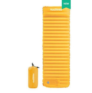 Planet Gates Yellow Outdoor Push Inflatable Camping Mat Tent Outdoor Envelope Waterproof Sleeping Pad Picnic Folding Mattress NH18Q001-D