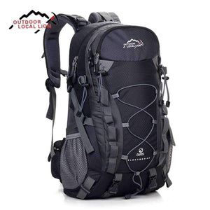 Planet Gates Yellow Outdoor Sports Bag 40L Mountaineering Backpack Functional Men Women Bag Bolsas Femininas Hiking traveling Bag