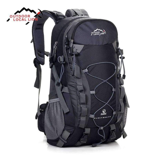 Planet Gates Yellow Outdoor Sports Bag 40L Mountaineering Backpack Functional Men Women Bag Bolsas Femininas Hiking traveling Bag