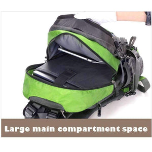 Planet Gates Yellow Outdoor Sports Bag 40L Mountaineering Backpack Functional Men Women Bag Bolsas Femininas Hiking traveling Bag