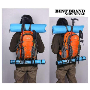 Planet Gates Yellow Outdoor Sports Bag 40L Mountaineering Backpack Functional Men Women Bag Bolsas Femininas Hiking traveling Bag