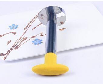 Planet Gates Yellow Pineapple slicer peeler cutter parer knife stainless steel kitchen fruit tools cooking tools free shipping