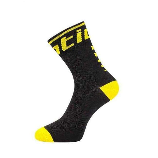 Planet Gates Yellow Professional Cycling Socks Women Men Racing Road  Bicycle Bike Socks Anti-sweat Running Sport Socks Accessories