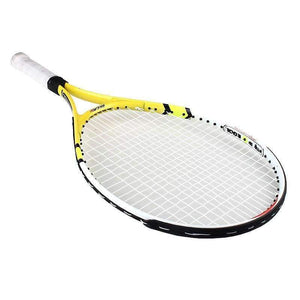 Planet Gates Yellow Quality 1x New Junior Tennis Racquet Raquette Training Racket for Kids Youth Childrens Tennis Rackets with Carry Bag Hot