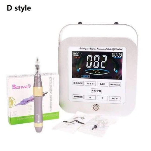 Planet Gates Yellow Quality Makeup Power Supply Intelligent Professional Digital Permanent For Eyebrow Lip Tattoo Machine Kit Accessories