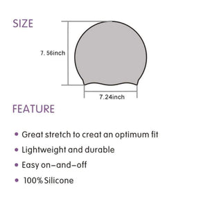 Planet Gates Yellow Quality Solid Swimming Cap 100% Silicone Swimming Hats Water-proof Adult Caps Men Women Children