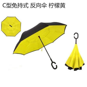 Planet Gates yellow Reverse Folding Double Layer Inverted Umbrella Self Stand rain/sun women/men high quality 2017 Child dropshipping
