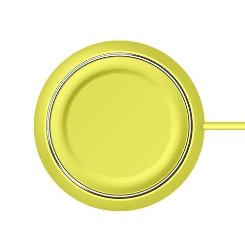 Planet Gates Yellow ROCK Qi Wireless Charger for iPhone X 8 for Samsung Galaxy Note 8 S8 S7 S6 Edge Mobile Phone Desktop 5W Wireless Charging