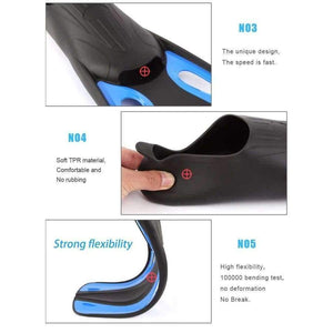 Planet Gates Yellow / S Diving Swimming Fins Adult Flexible Comfort Swimming Fins Submersible Foot Fins Flippers Water Sports W $