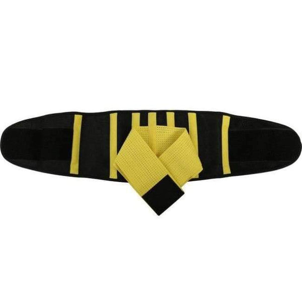 Planet Gates Yellow / S Men And Women Adjustable Elstiac Waist Support Belt Lumbar Back Support Exercise Belts Brace Slimming Belt Waist Trainer HB36-1