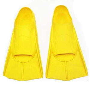 Planet Gates yellow / S Training Flippers flexible Submersible shoe S-XL Swimming fins Full silicone Snorkeling Diving Fins