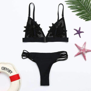 Planet Gates Yellow / S Women swimwear Flower hollow out swimwear women Eye-catching sexy swimwear women bikini Pregnant woman swimsuit JL 10