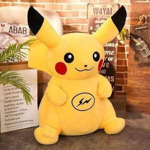 Hiroshi Fujiwara Joint Dark Black Pikachu CHUSIHAI Pikachu Cartoon Plush Toy Doll Doll
