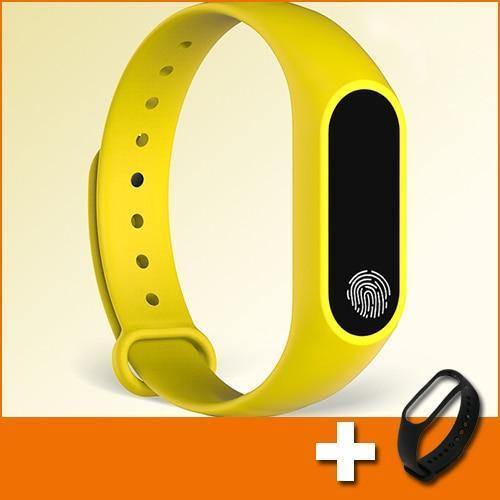 Planet Gates yellow Smart Watch Children Watches Kids For Girls Boys Wrist Clock Electronic LED Digital Child Wristwatch With Another Strap