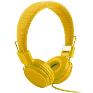 Planet Gates yellow Stereo bass headphones Music earphones headsets E5 With Microphone For iphone xiaomi