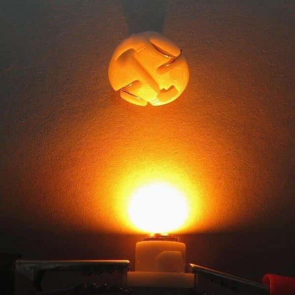 Planet Gates Yellow / T3 WLJH 10x T3 T4.2 T4.7 Led Neo Wedge 3030 SMD Heater A/C Climate Control Backlight Gauge Instrument Dash Light Lamp Bulb for Car