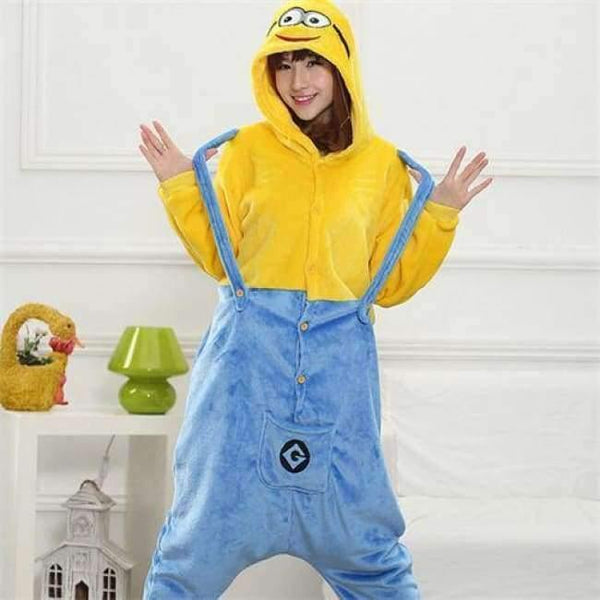 Planet Gates Yellow Tenma / S Adult/Kids Winter Woman whole Pajamas Animals Unicorn Costume  Fancy Animal Anime Cosplay One piece Jumpsuit Halloween Onesie
