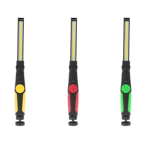 Planet Gates Yellow USB Rechargeable COB LED Work Light Magnetic Car Repair Inspection Lamp Emergency Lights Portable Night Working Lamps