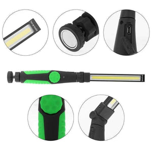 Planet Gates Yellow USB Rechargeable COB LED Work Light Magnetic Car Repair Inspection Lamp Emergency Lights Portable Night Working Lamps