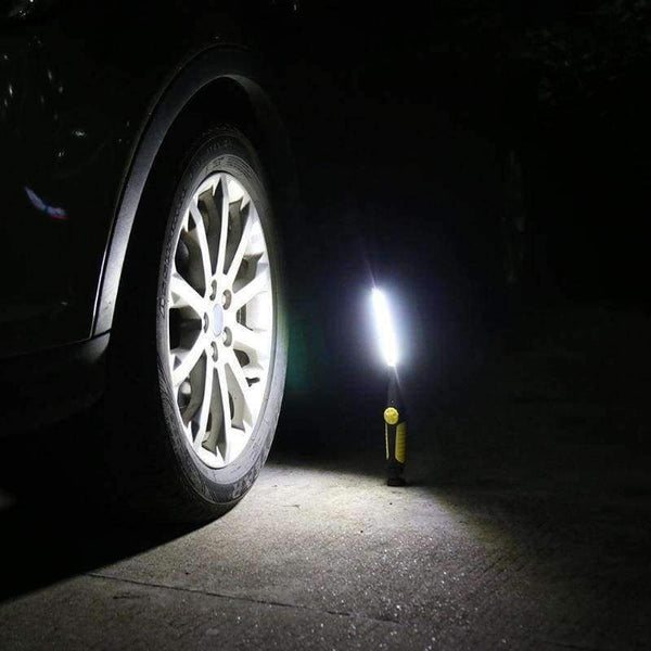 Planet Gates Yellow USB Rechargeable COB LED Work Light Magnetic Car Repair Inspection Lamp Emergency Lights Portable Night Working Lamps