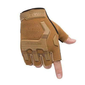 Planet Gates Yellow / XL Tactical Gloves Camouflage Military Mittens For Fitness Gym Male Antiskid Motocycle Men Women Moto Half Finger Gloves