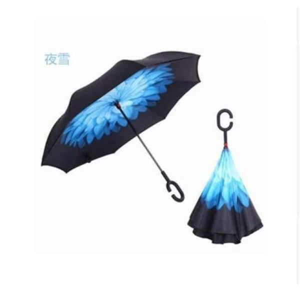 Planet Gates yexue Reverse Folding Double Layer Inverted Umbrella Self Stand rain/sun women/men high quality 2017 Child dropshipping