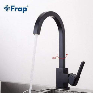 Planet Gates YF40010 New Arrival Hot And Cold Water Kitchen Sink Faucet Space Aluminum Water Mixer Tap 360 Degree Rotation YF40010