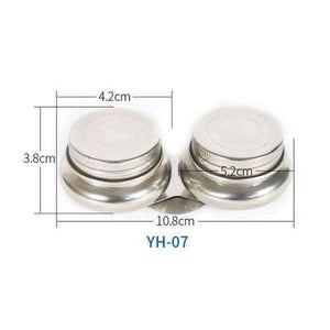 Planet Gates YH 07 1 Piece Stainless Steel Oil Palette Single Double Hole Dipper Painting Oil Pot Oil Painting Art Supplies