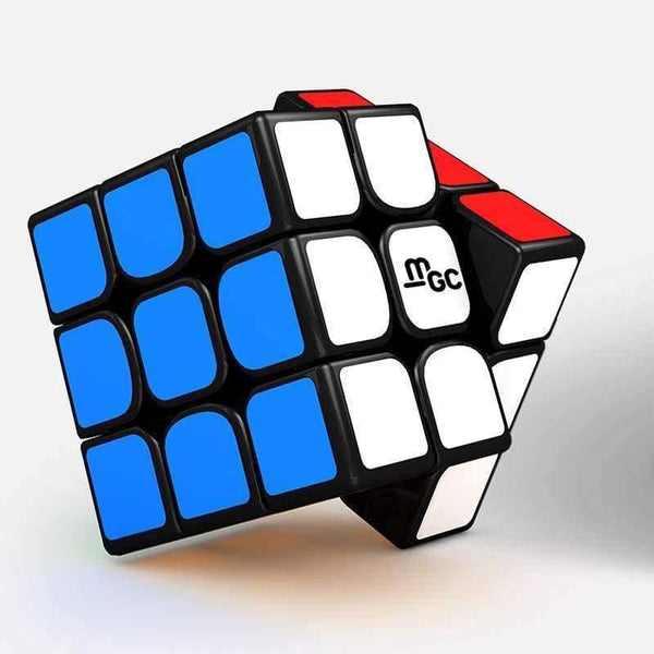 Planet Gates YJ MGC 3x3x3 Magnetic Magic Cube Black Yongjun MGC Speed Cube for Brain Training Toys For Children Kids