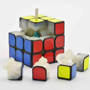 Planet Gates YJ MGC 3x3x3 Magnetic Magic Cube Black Yongjun MGC Speed Cube for Brain Training Toys For Children Kids