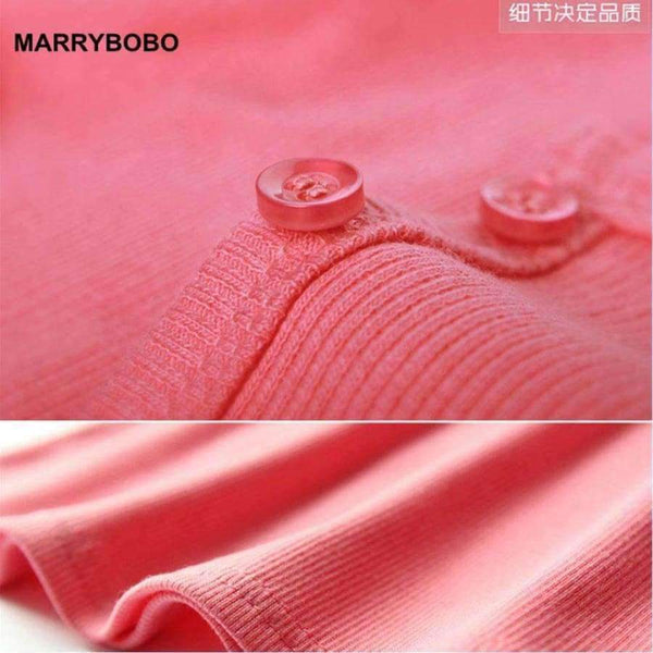 Planet Gates YJDFD8002 White / XL Fashion Winter Women Solid Long Sleeve White Shirt Korean Knitted Sweater Casual Button Pullovers Black Female Tops