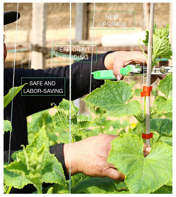 Planet Gates YLD Garden Tools Garter Plants Plant Branch Hand Tying Binding Machine Minced Vegetable Tapetool Tapener Tapes Home Garden