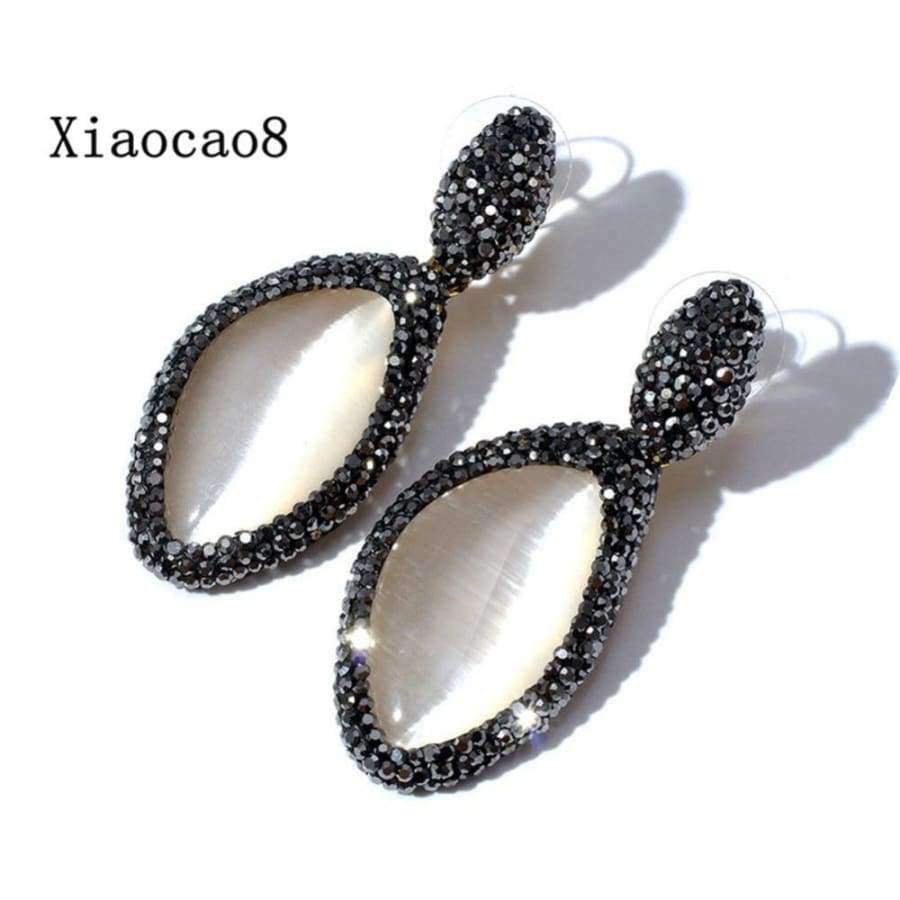 Planet Gates YNB New Arrival Women Rhinestone Earrings High Quality Nature Stone Semi-Precious Stone Earrings for Women Luxry Jewelry Gift