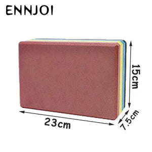 Planet Gates Yoga brick Auxiliary fitness block High density material 230*150*75mm Body building tool Portable sports assistant