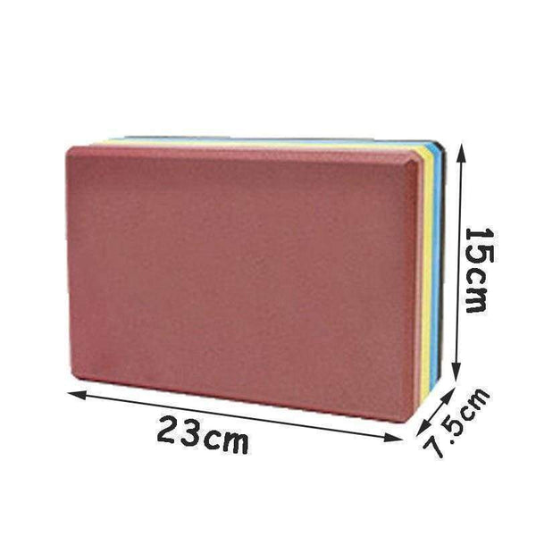 Planet Gates Yoga brick Auxiliary fitness block High density material 230*150*75mm Body building tool Portable sports assistant