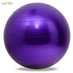 Planet Gates Yoga Fitness Ball 65cm Utility Yoga Balls Pilates Balance Sport Fitball Proof Balls Anti-slip for Fitness Training