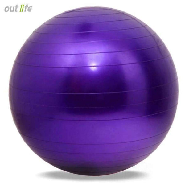 Planet Gates Yoga Fitness Ball 65cm Utility Yoga Balls Pilates Balance Sport Fitball Proof Balls Anti-slip for Fitness Training
