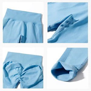 Planet Gates Yoga Pants Women Leggings For Fitness High Waist Gym Legging Women Push Up Solid Workout Fitness Women Seamless Leggings