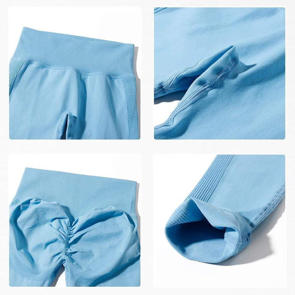 Planet Gates Yoga Pants Women Leggings For Fitness High Waist Gym Legging Women Push Up Solid Workout Fitness Women Seamless Leggings