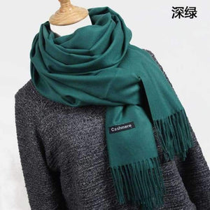 Scarf Pashmina Cashmere Scarf Wrap Shawl Winter Scarf Women's Scarves Tassel Long Blanket Cachecol High Quality YR001