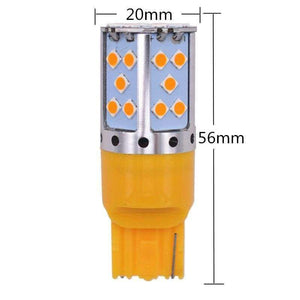 Planet Gates YSY 2pcs 1156 P21W LED PY21W LED Canbus Error Free BAU15S LED No Hyper Flash Amber Yellow 3030 LED Bulbs For Turn Signal Lights