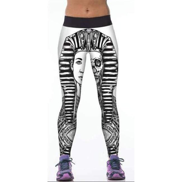 Planet Gates YT2003 / One Size Workout Leggings 3d Print Skull Legging Push Up Breathable Spandex Fitness Clothing Sporting Leggins Women Pants