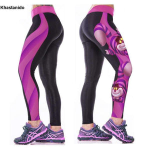 Planet Gates YT2007 / One Size Workout Leggings 3d Print Skull Legging Push Up Breathable Spandex Fitness Clothing Sporting Leggins Women Pants