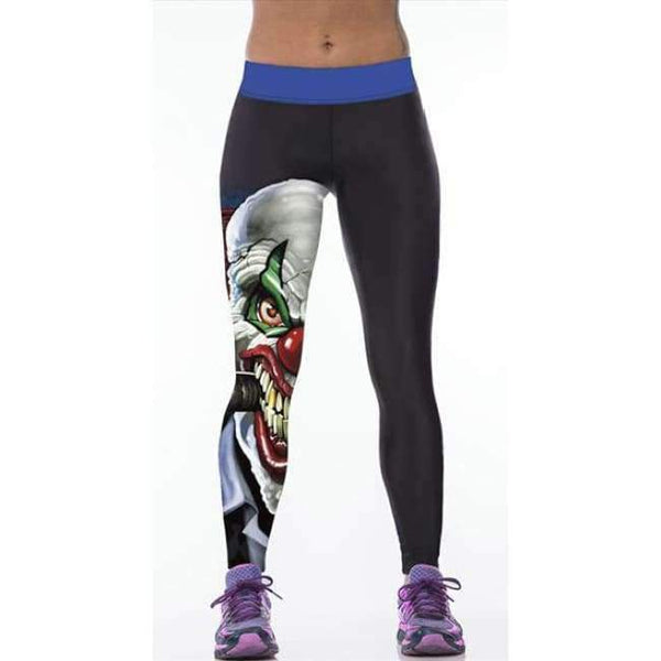 Planet Gates YT2007 / One Size Workout Leggings 3d Print Skull Legging Push Up Breathable Spandex Fitness Clothing Sporting Leggins Women Pants