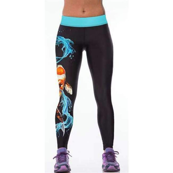 Planet Gates YT2017 / One Size Workout Leggings 3d Print Skull Legging Push Up Breathable Spandex Fitness Clothing Sporting Leggins Women Pants
