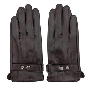 Planet Gates YY 8597 Male 2018 Spring/Winter Real Leather Short Thin/Thick Black/Brown Touched Screen Glove Man Gym Luvas Car Driving Mittens