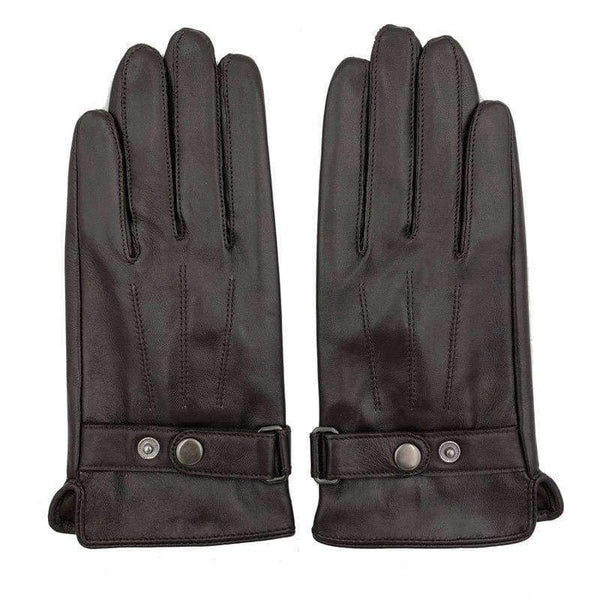 Planet Gates YY 8597 Male 2018 Spring/Winter Real Leather Short Thin/Thick Black/Brown Touched Screen Glove Man Gym Luvas Car Driving Mittens
