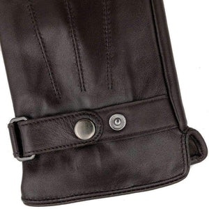 Planet Gates YY 8597 Male 2018 Spring/Winter Real Leather Short Thin/Thick Black/Brown Touched Screen Glove Man Gym Luvas Car Driving Mittens